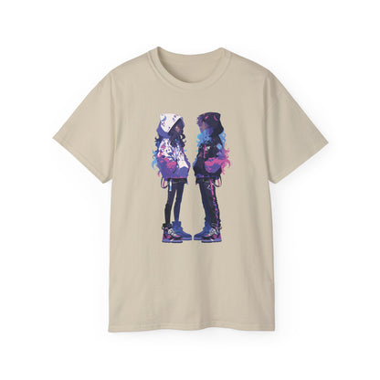 100% Cotton Short Sleeve Tee | Anime-Character-014