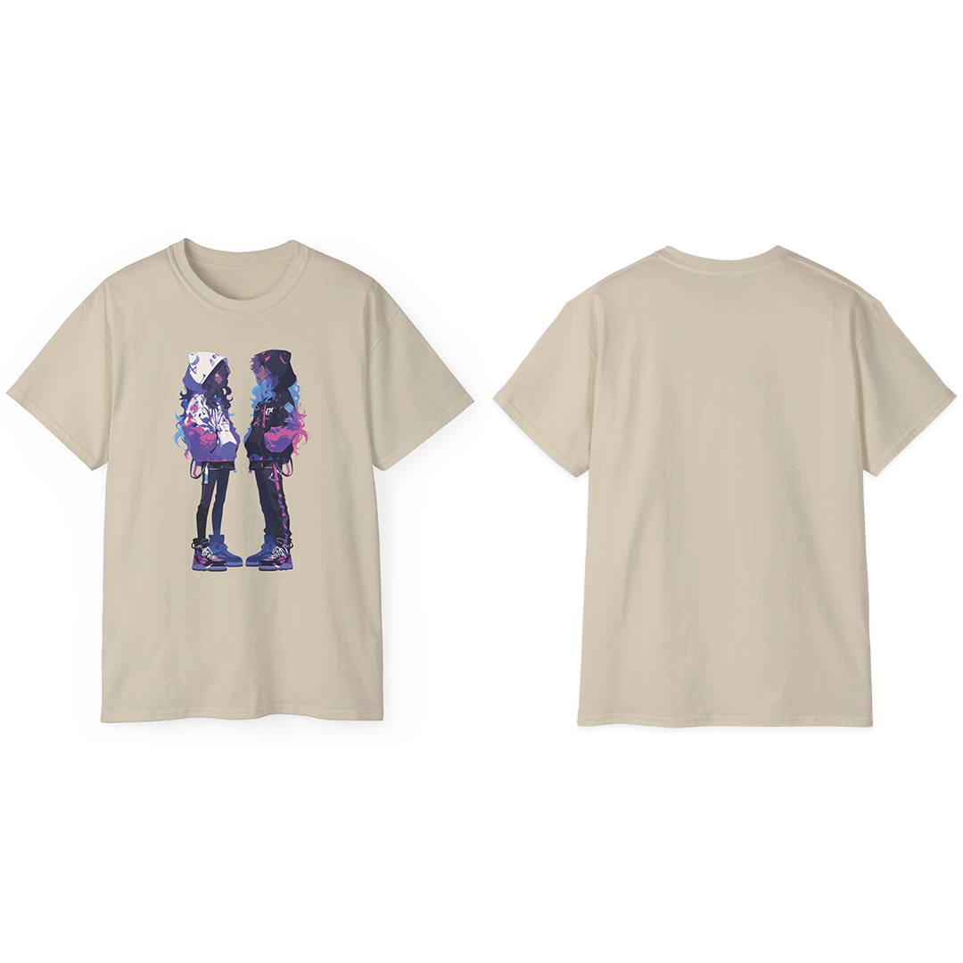 100% Cotton Short Sleeve Tee | Anime-Character-014