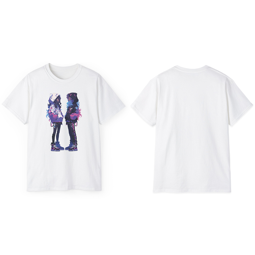 100% Cotton Short Sleeve Tee | Anime-Character-014