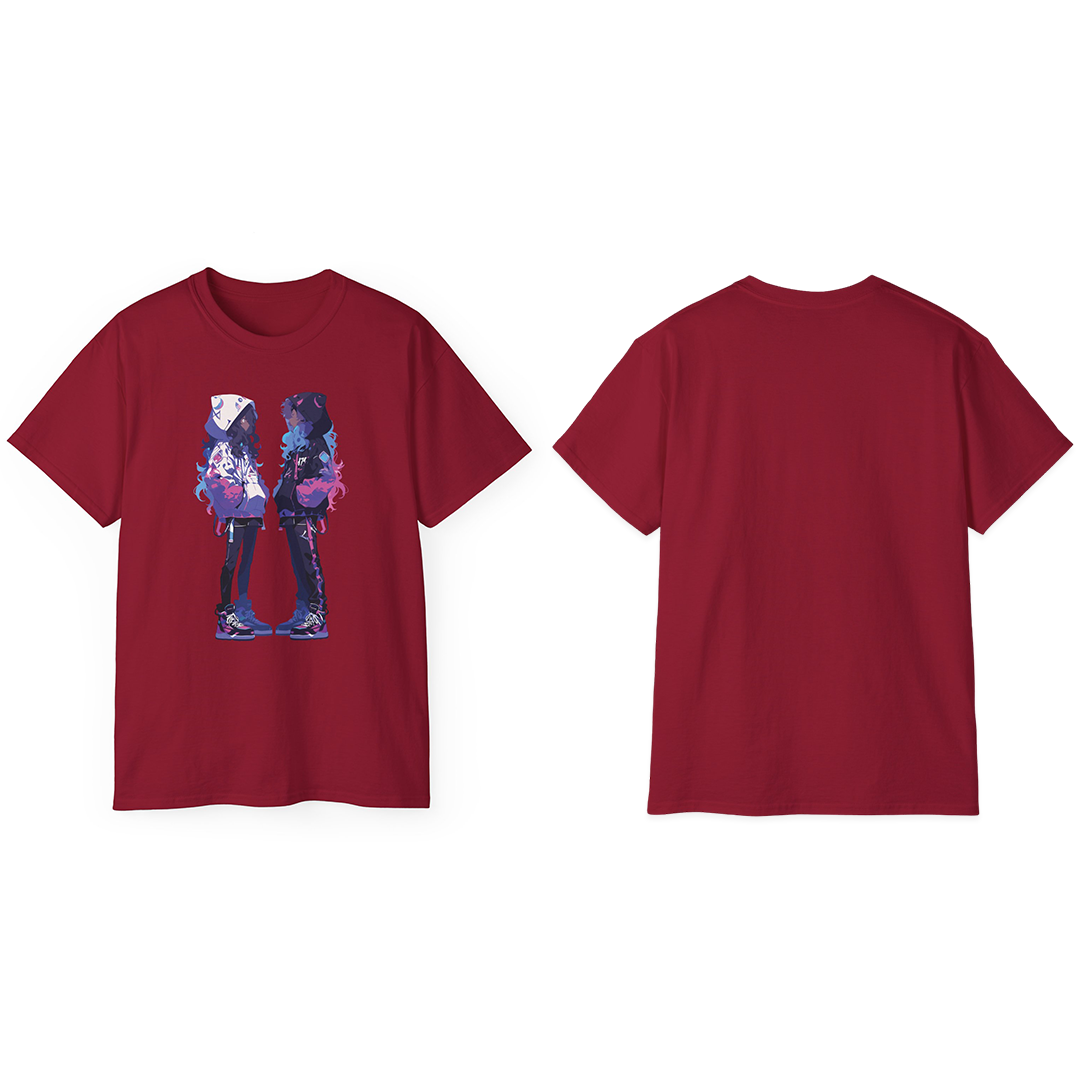 100% Cotton Short Sleeve Tee | Anime-Character-014