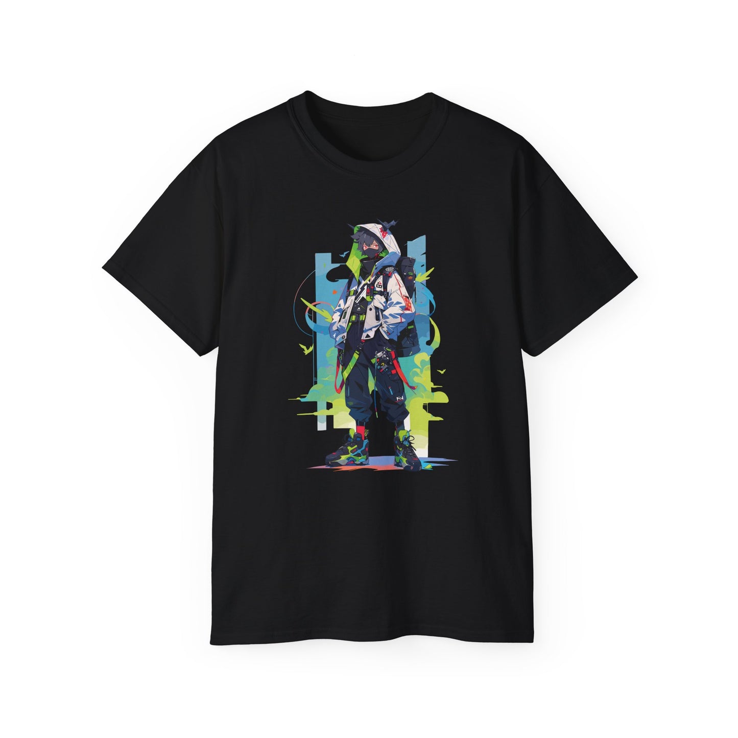 100% Cotton Short Sleeve Tee | Anime-Character-016