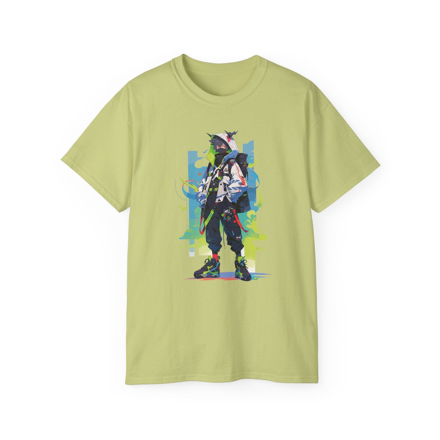 100% Cotton Short Sleeve Tee | Anime-Character-016