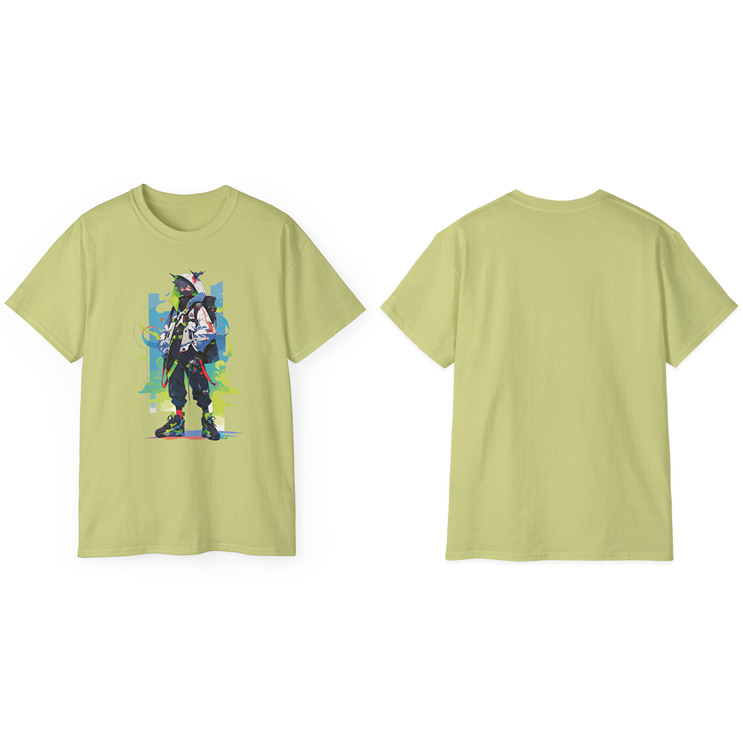 100% Cotton Short Sleeve Tee | Anime-Character-016