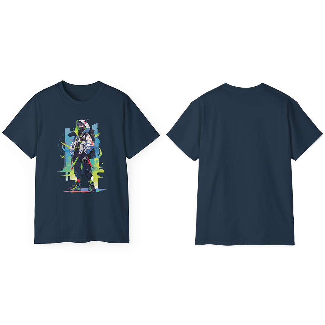 100% Cotton Short Sleeve Tee | Anime-Character-016