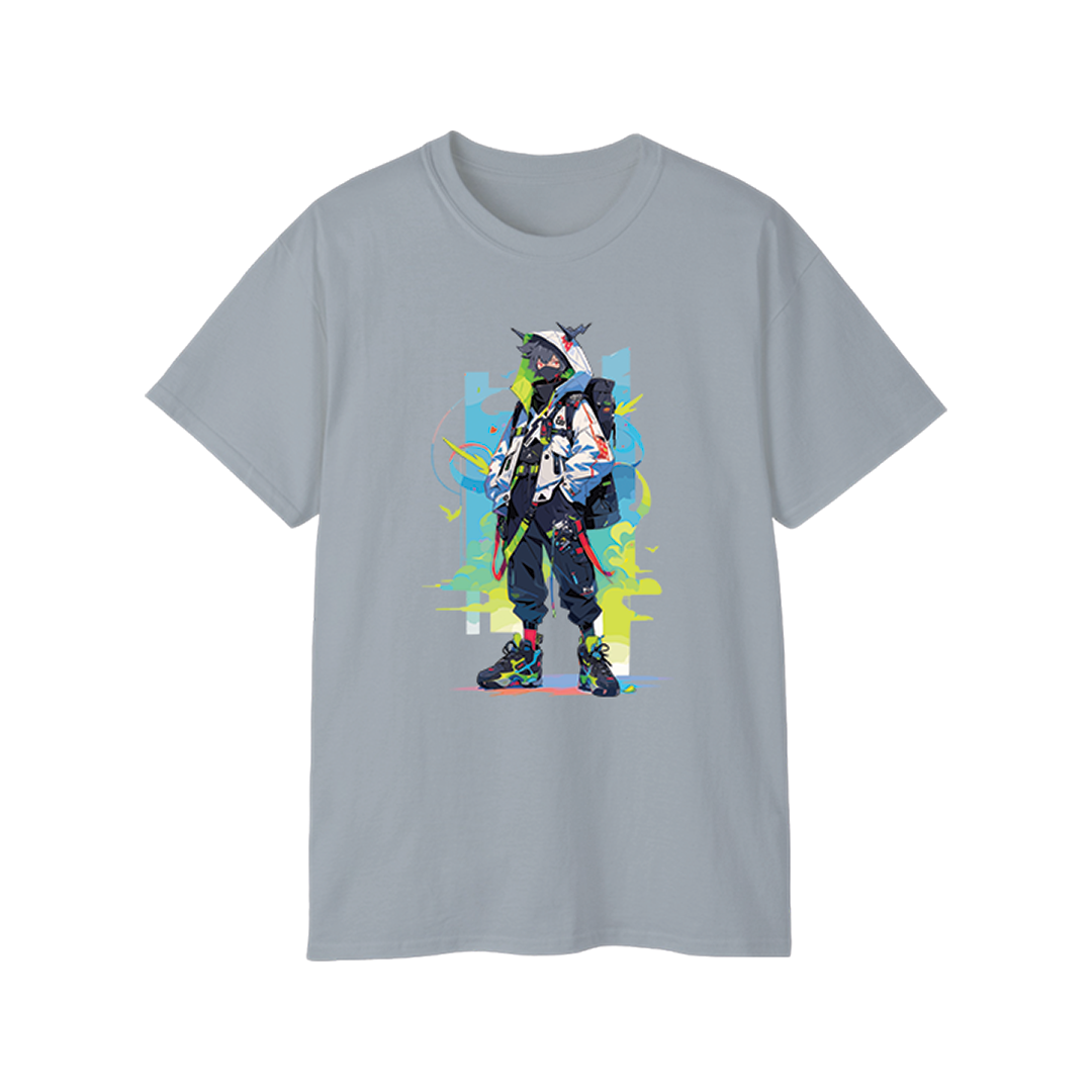 100% Cotton Short Sleeve Tee | Anime-Character-016