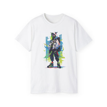 100% Cotton Short Sleeve Tee | Anime-Character-016