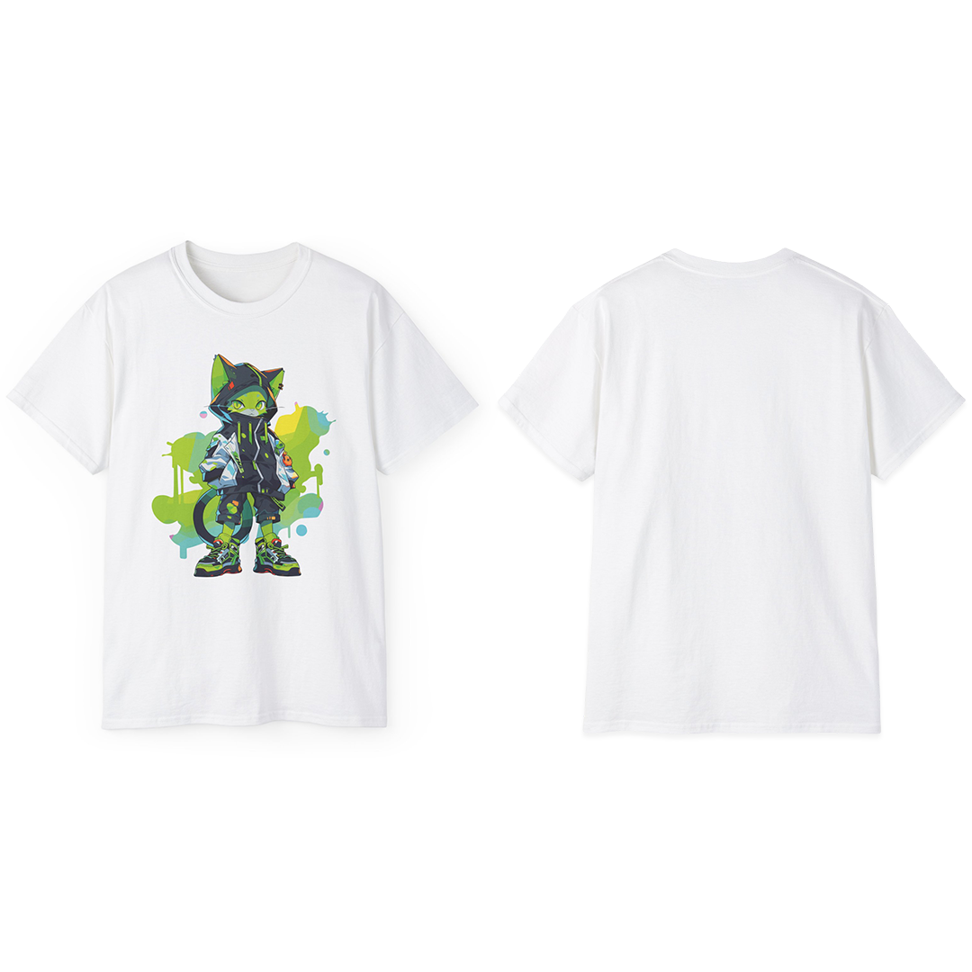 100% Cotton Short Sleeve Tee | Anime-Character-017