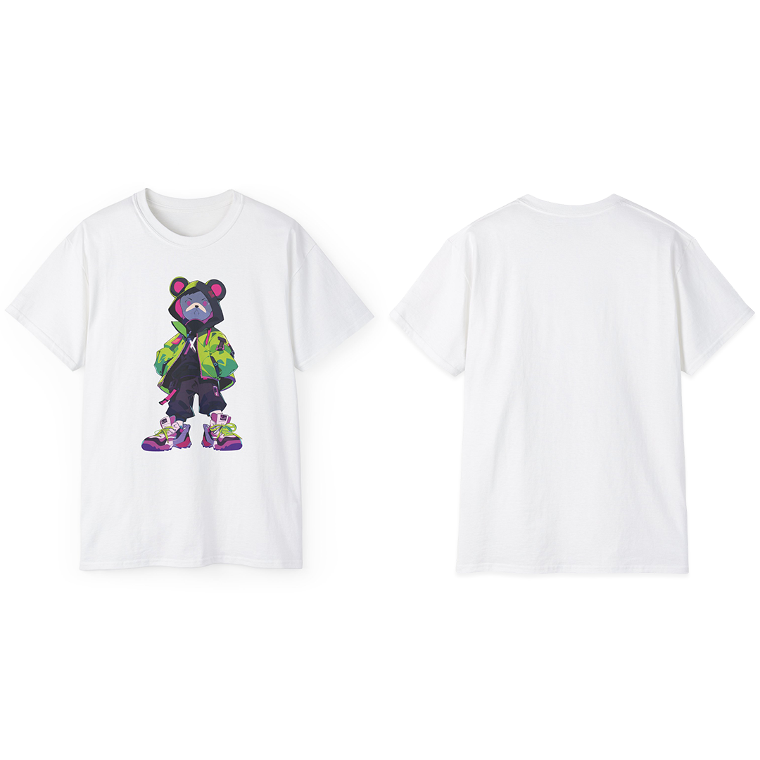 100% Cotton Short Sleeve Tee | Anime-Character-018