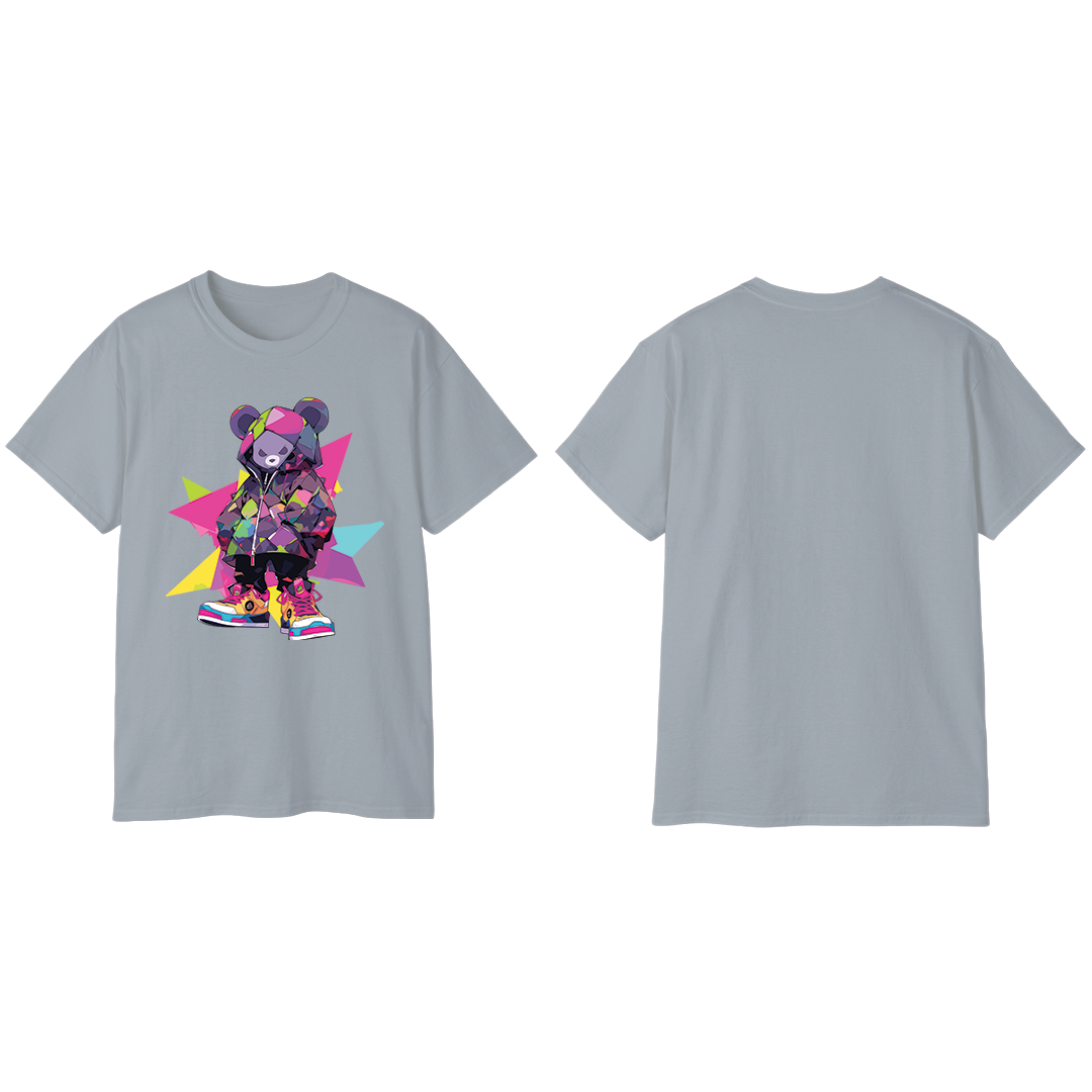 100% Cotton Short Sleeve Tee | Anime-Character-019