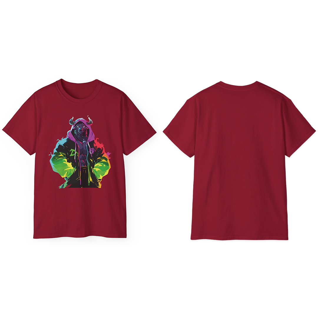 100% Cotton Short Sleeve Tee | Anime-Character-025