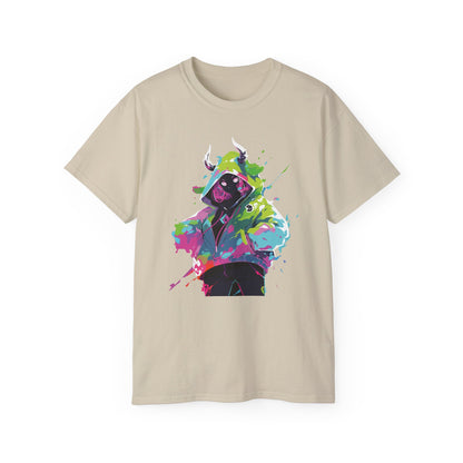 100% Cotton Short Sleeve Tee | Anime-Character-026