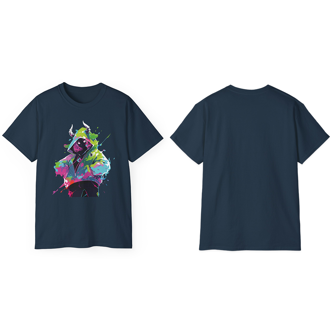 100% Cotton Short Sleeve Tee | Anime-Character-026