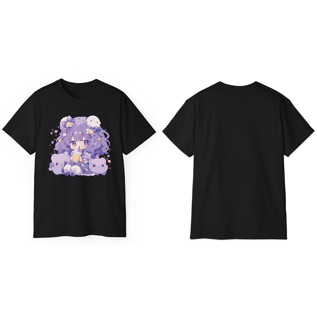 100% Cotton Short Sleeve Tee | Anime-Character-027