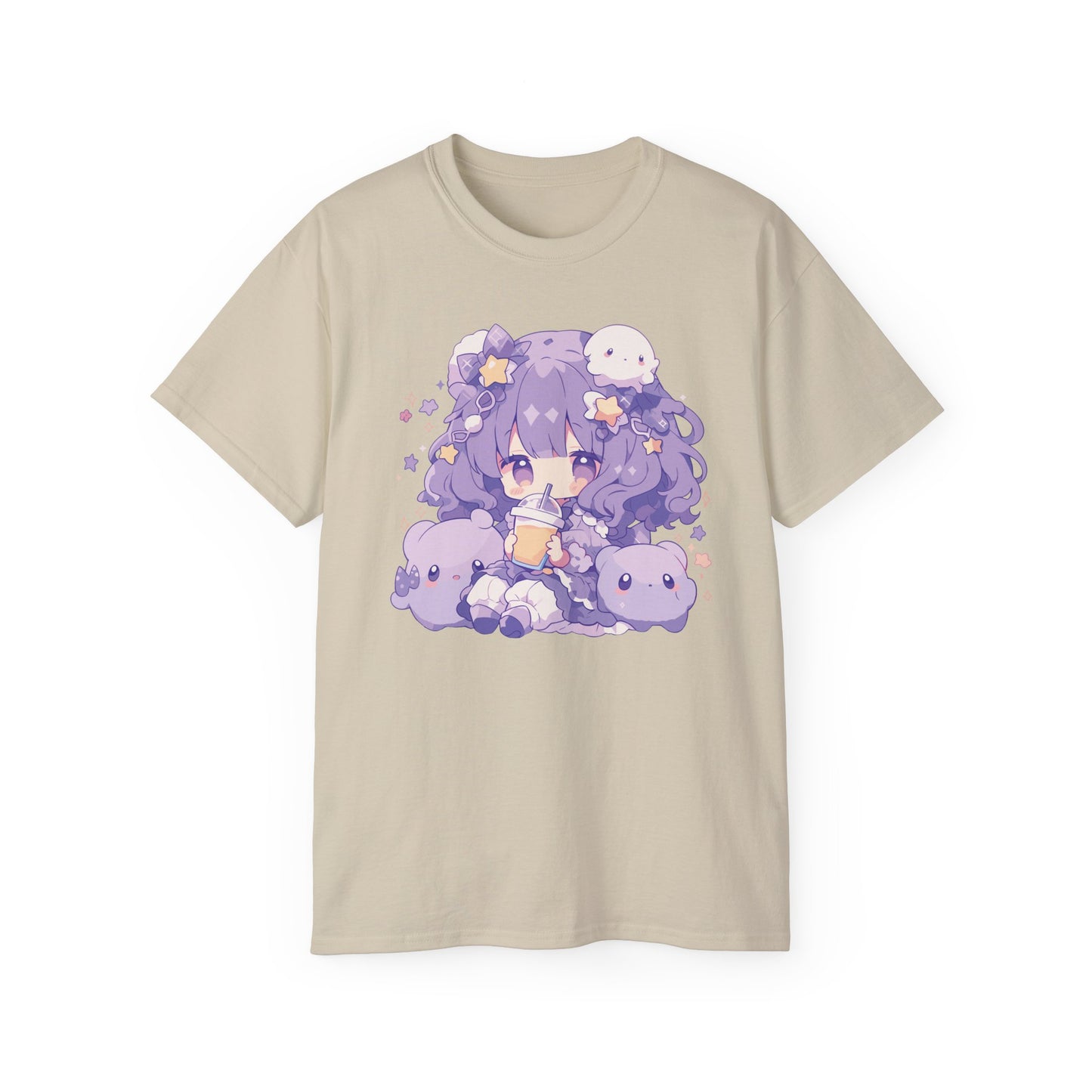 100% Cotton Short Sleeve Tee | Anime-Character-027