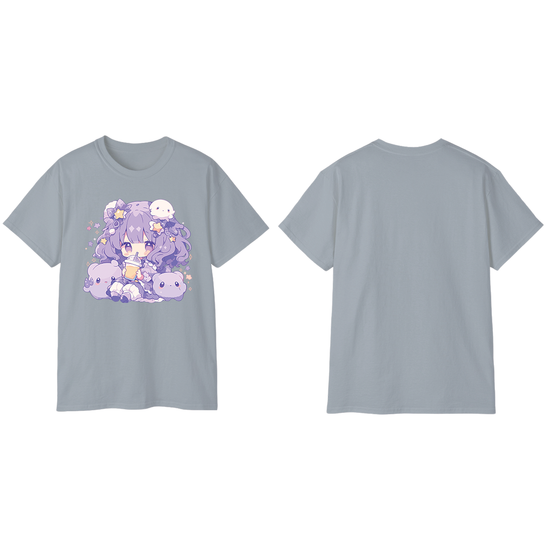 100% Cotton Short Sleeve Tee | Anime-Character-027