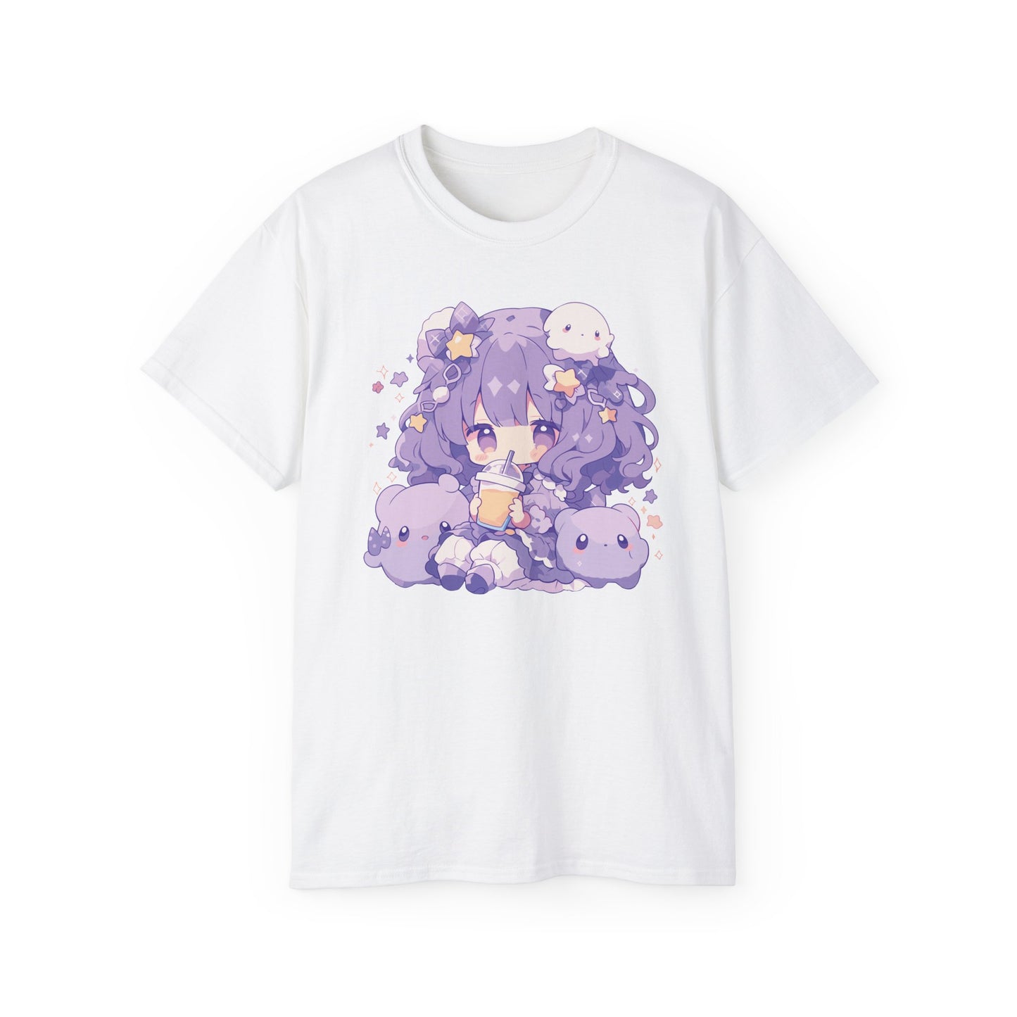 100% Cotton Short Sleeve Tee | Anime-Character-027