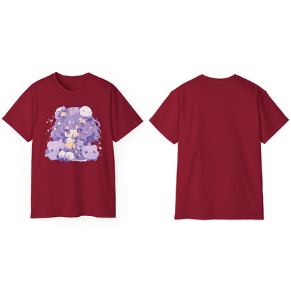 100% Cotton Short Sleeve Tee | Anime-Character-027