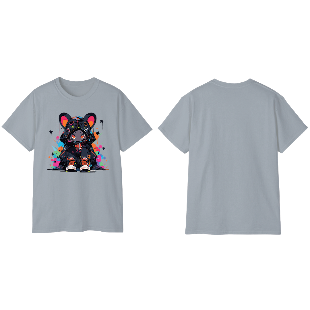 100% Cotton Short Sleeve Tee | Anime-Character-028