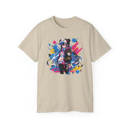 100% Cotton Short Sleeve Tee | Anime-Character-029