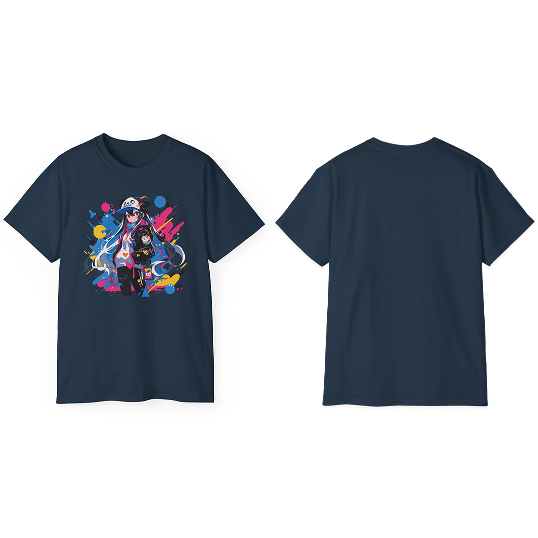 100% Cotton Short Sleeve Tee | Anime-Character-029