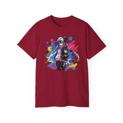 100% Cotton Short Sleeve Tee | Anime-Character-029