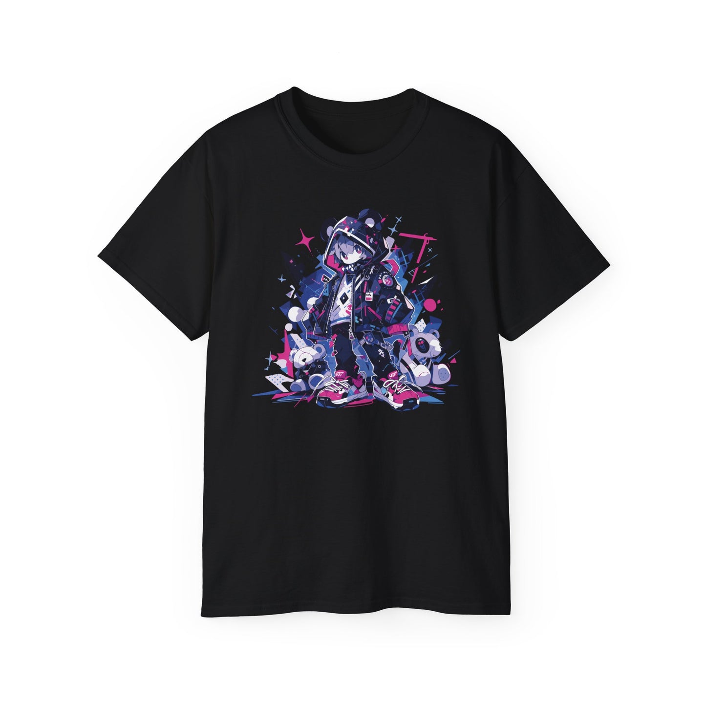 100% Cotton Short Sleeve Tee | Anime-Character-030