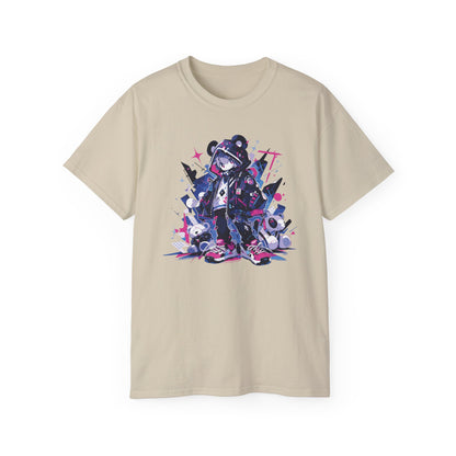 100% Cotton Short Sleeve Tee | Anime-Character-030