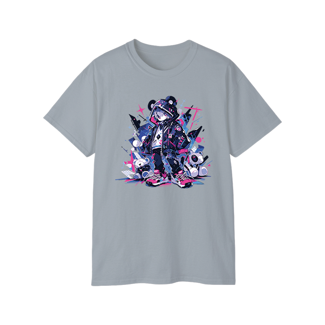 100% Cotton Short Sleeve Tee | Anime-Character-030