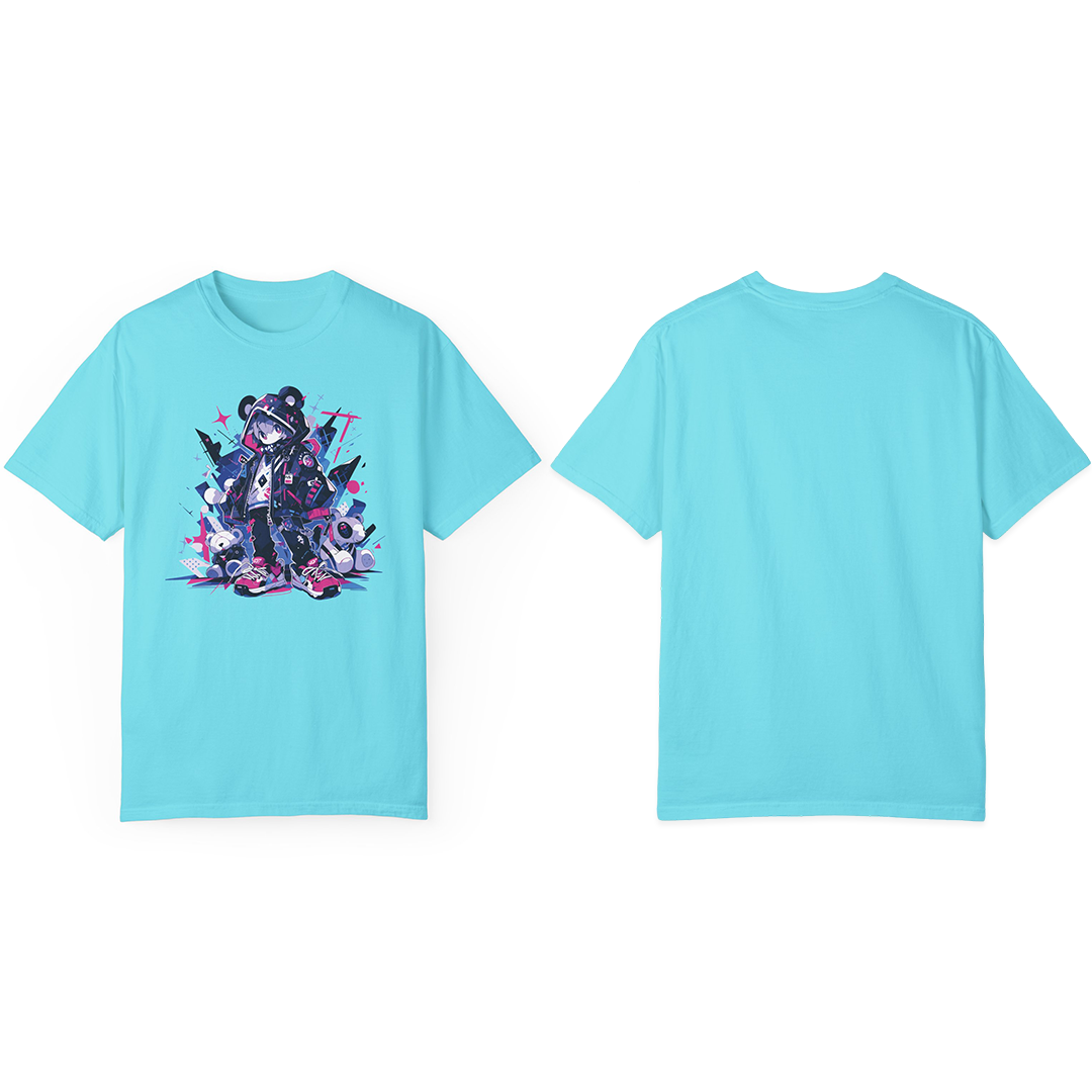 100% Cotton Short Sleeve Tee | Anime-Character-030