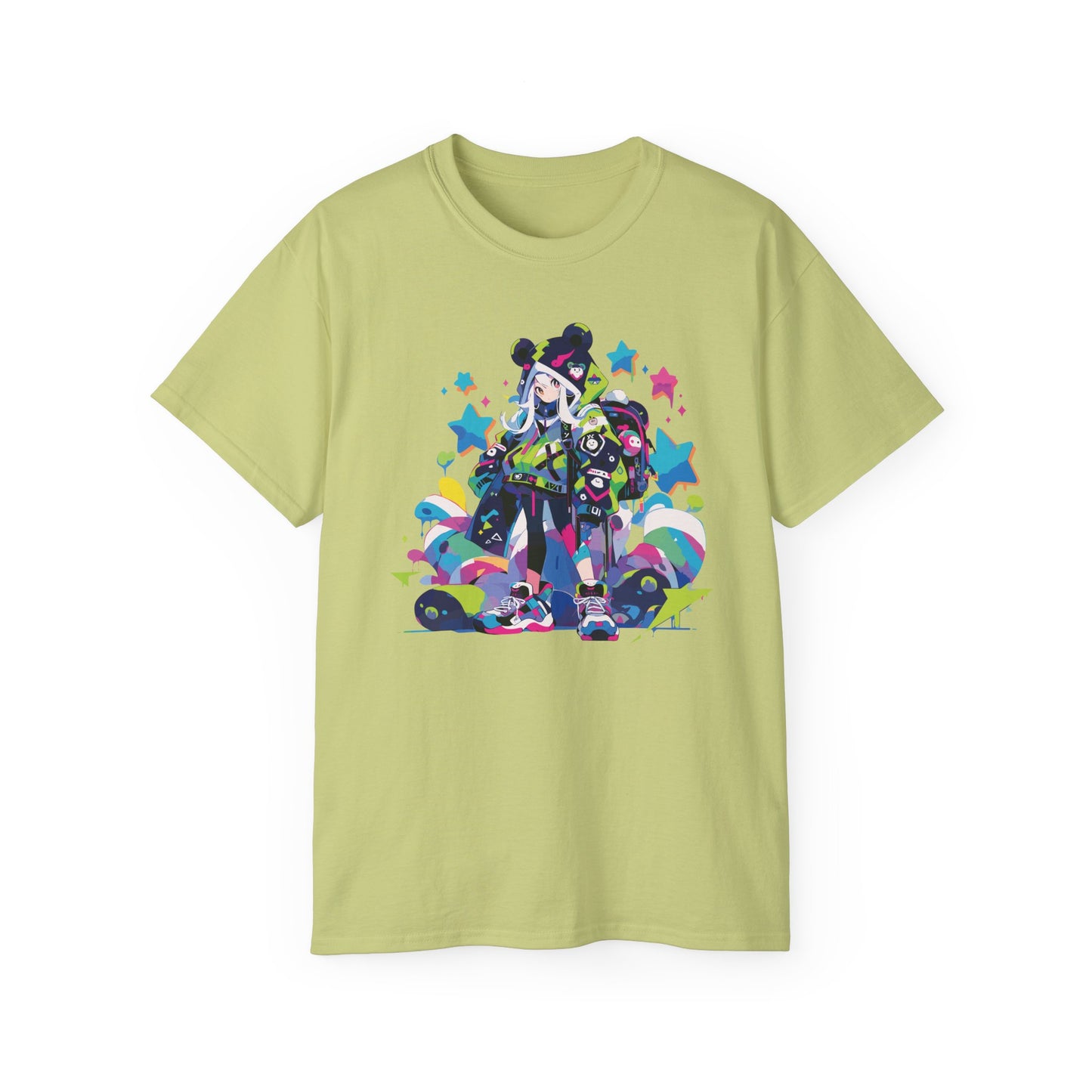 100% Cotton Short Sleeve Tee | Anime-Character-032