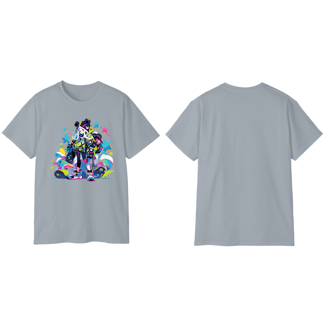 100% Cotton Short Sleeve Tee | Anime-Character-032