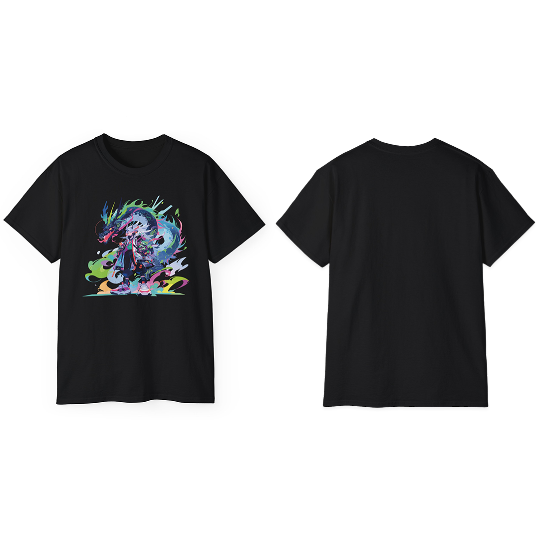 100% Cotton Short Sleeve Tee | Anime-Character-033