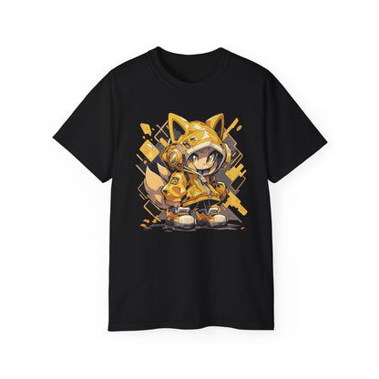 100% Cotton Short Sleeve Tee | Anime-Character-034