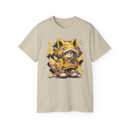 100% Cotton Short Sleeve Tee | Anime-Character-034