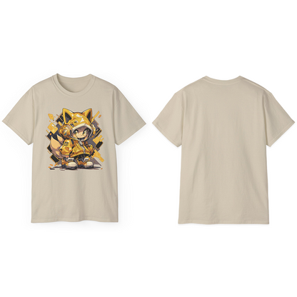 100% Cotton Short Sleeve Tee | Anime-Character-034