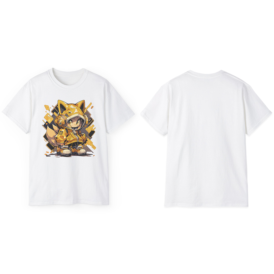 100% Cotton Short Sleeve Tee | Anime-Character-034