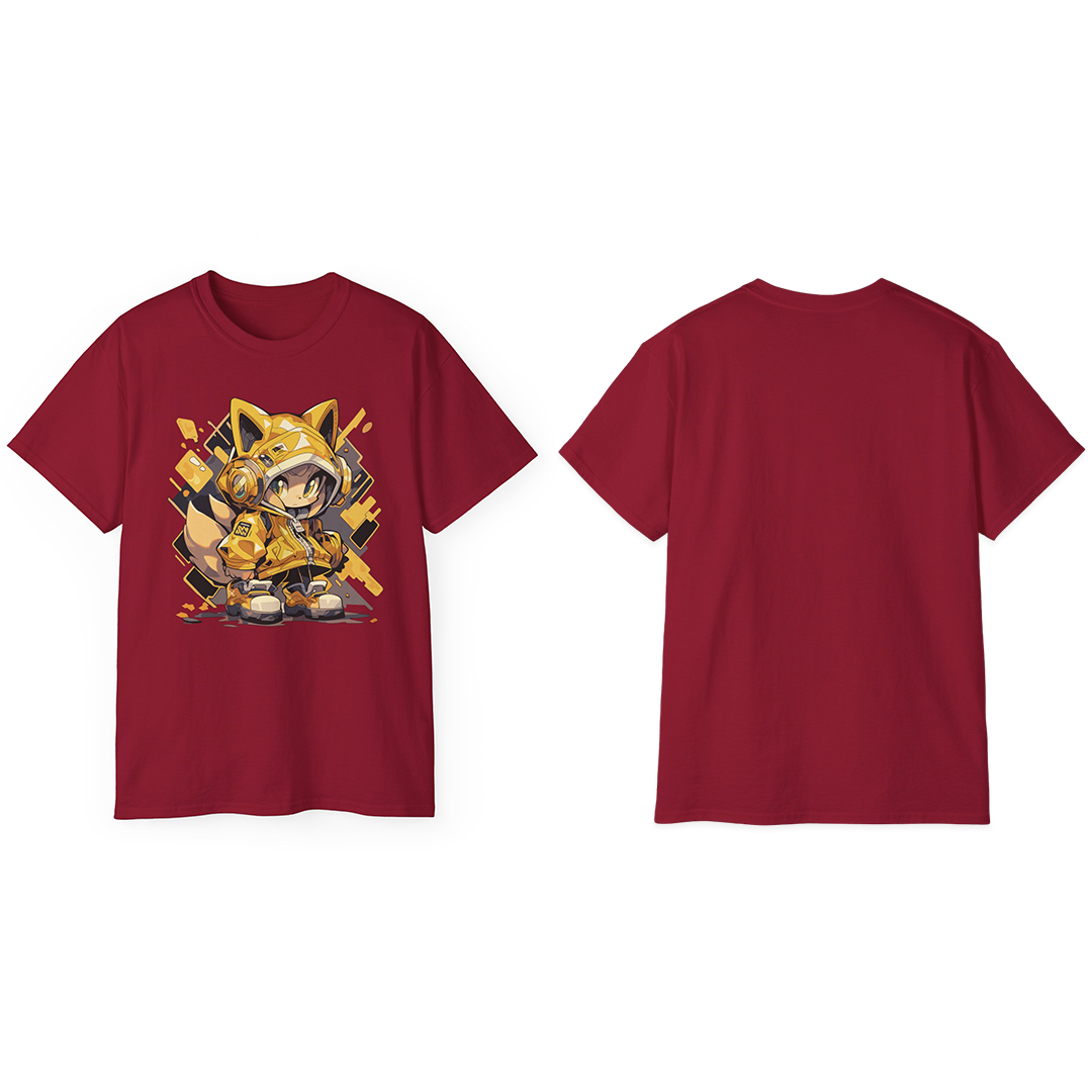 100% Cotton Short Sleeve Tee | Anime-Character-034