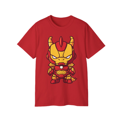 100% Cotton Short Sleeve Tee | Kawaii-Dragon-003