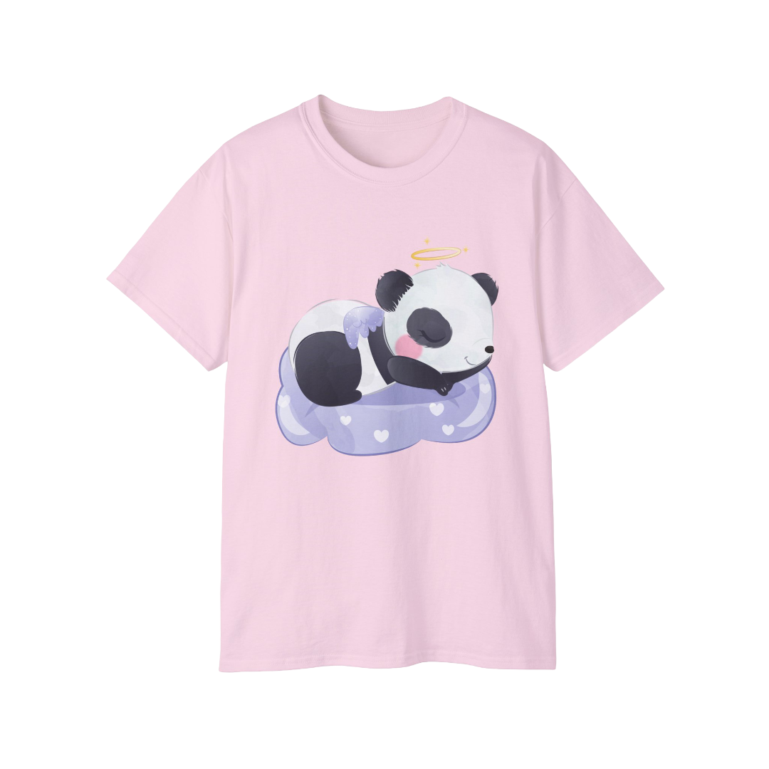100%纯棉短袖T恤 | Kawaii-Panda-005
