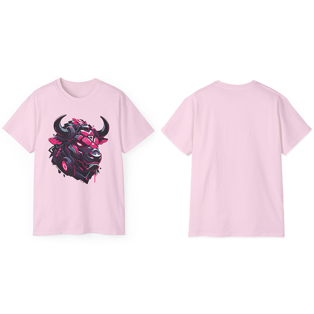 100%纯棉短袖T恤 | Mascot-Bull-001