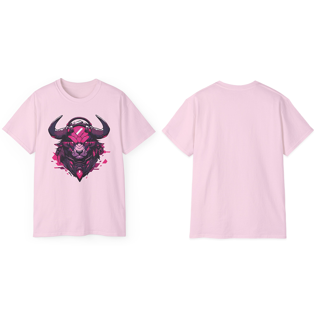 100%纯棉短袖T恤 | Mascot-Bull-002