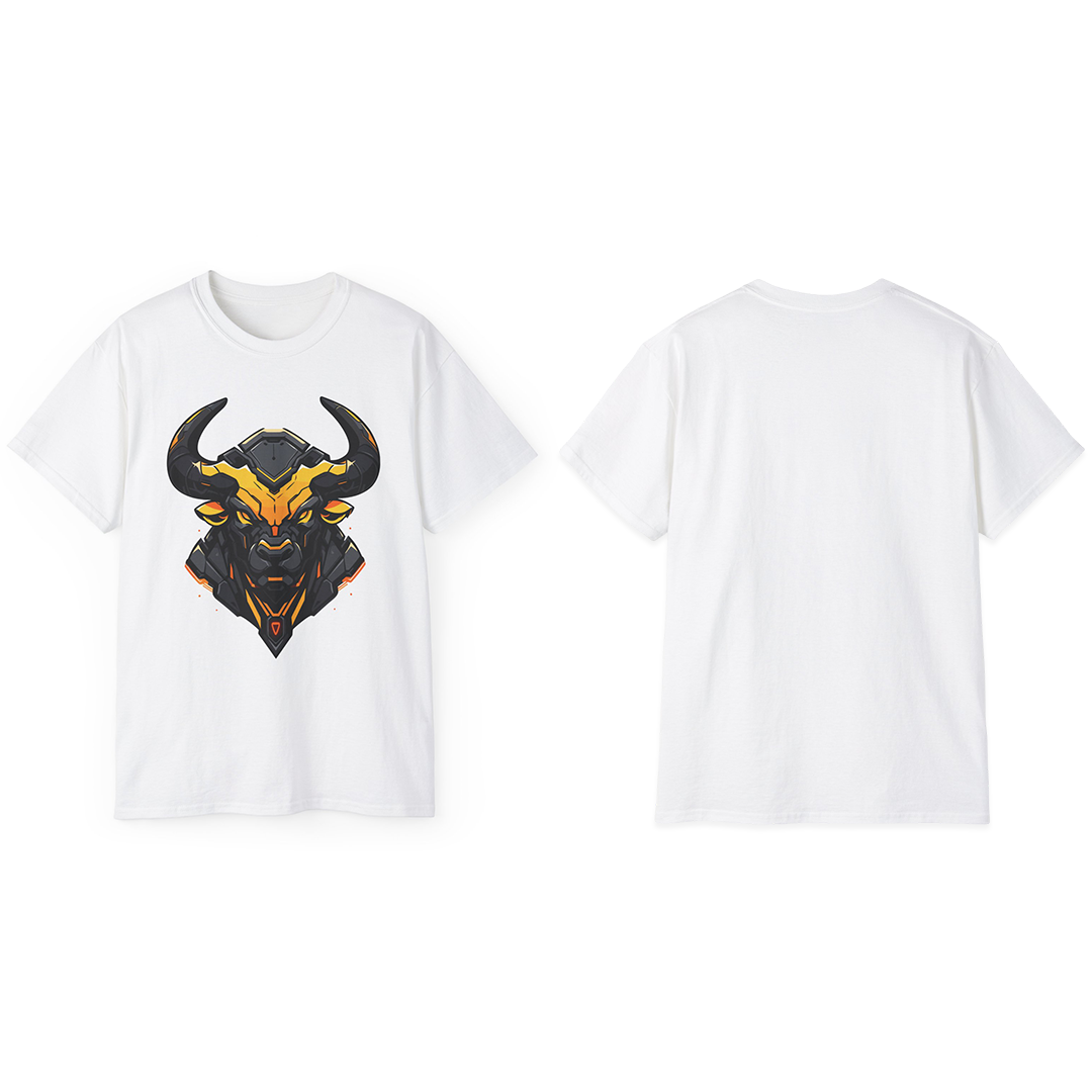 100%纯棉短袖T恤 | Mascot-Bull-003