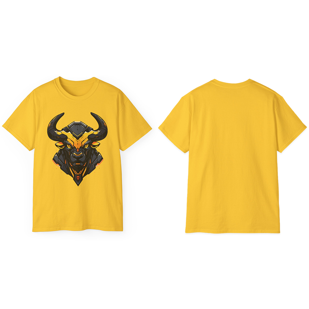 100%纯棉短袖T恤 | Mascot-Bull-003
