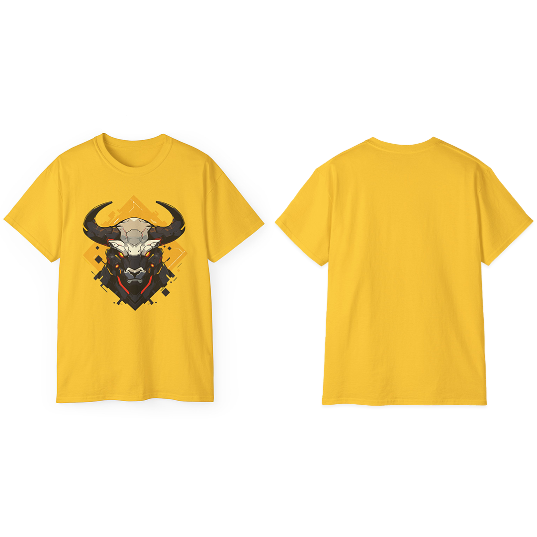 100%纯棉短袖T恤 | Mascot-Bull-004