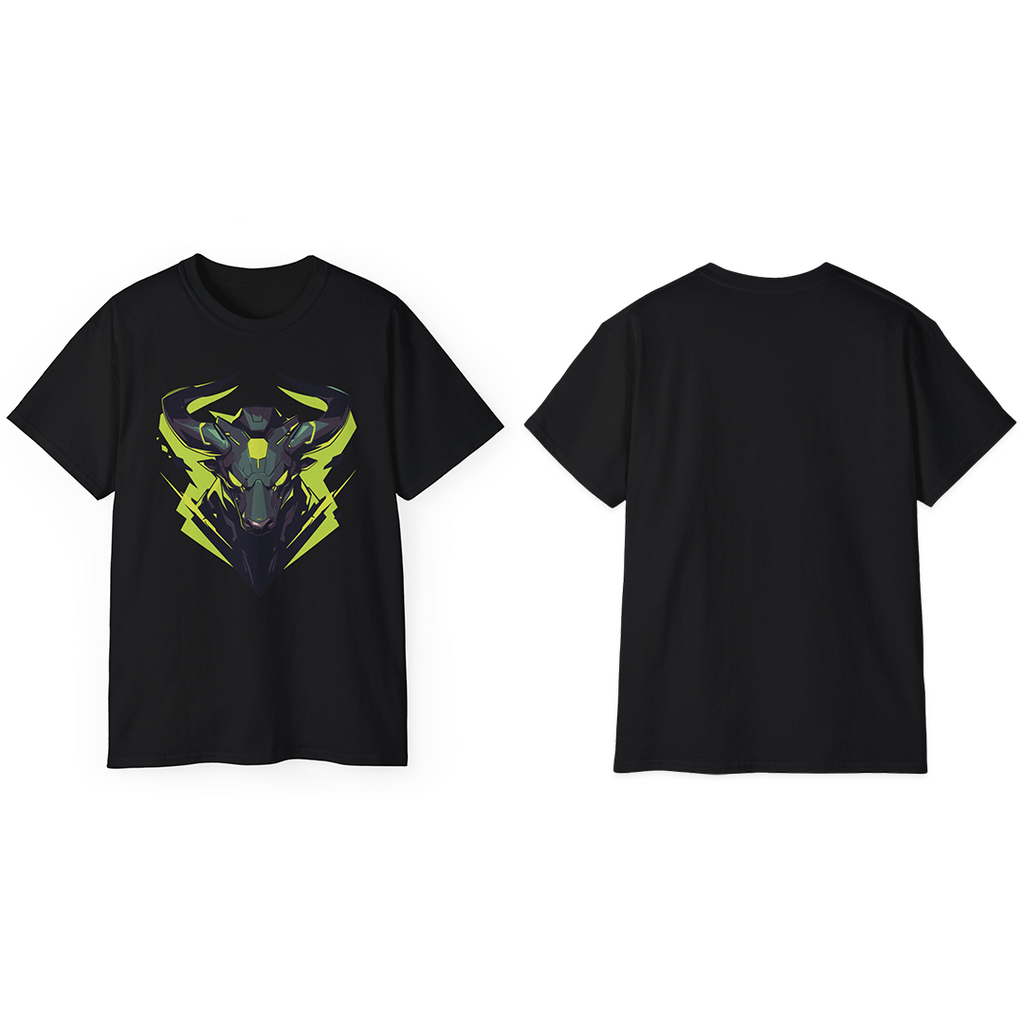 100%纯棉短袖T恤 | Mascot-Bull-005