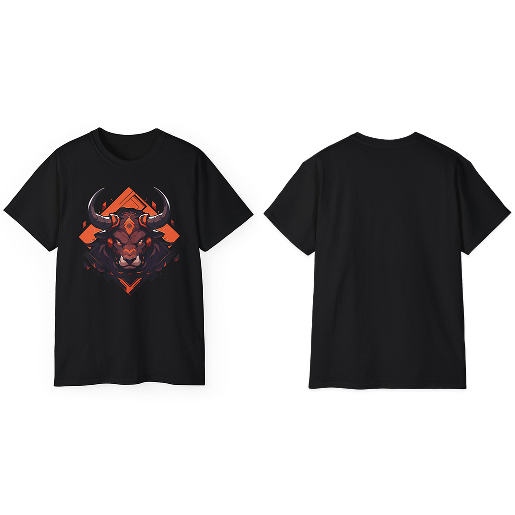 100%纯棉短袖T恤 | Mascot-Bull-007