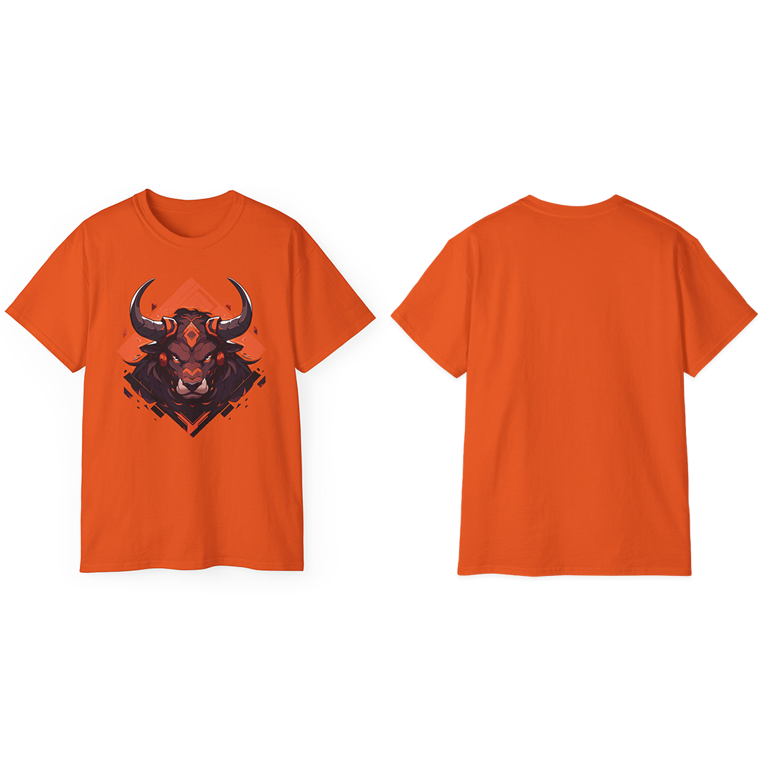 100%纯棉短袖T恤 | Mascot-Bull-007