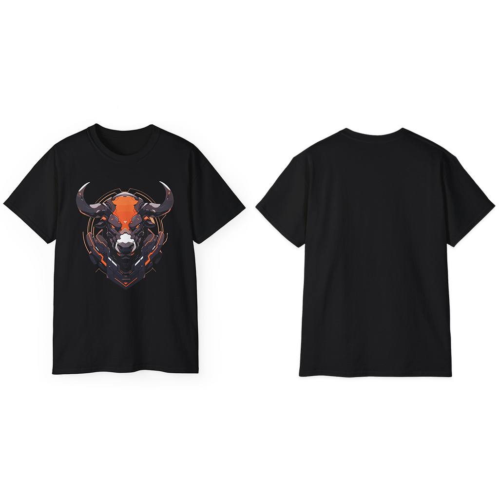 100%纯棉短袖T恤 | Mascot-Bull-008