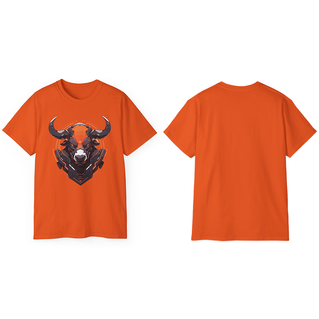 100%纯棉短袖T恤 | Mascot-Bull-008