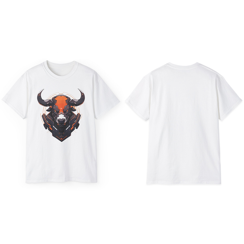 100%纯棉短袖T恤 | Mascot-Bull-008